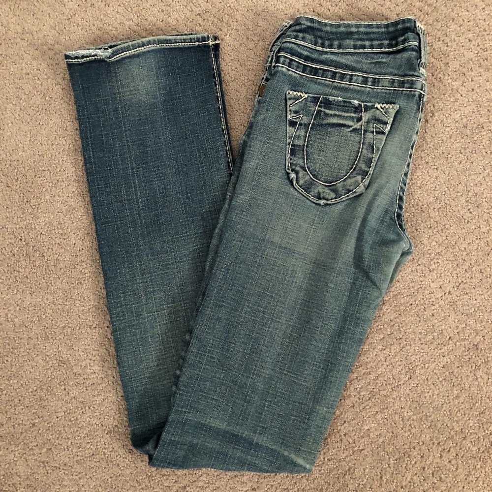 True religion straight cut jeans